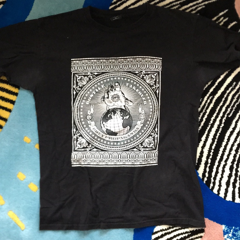 Obey Graphic T-Shirt in EUC